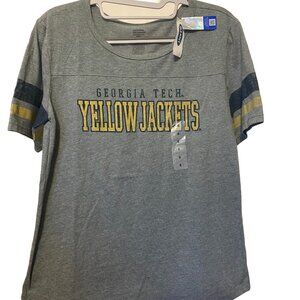 NWT Georgia Tech Yellow Jackets National Collegian Tee Shirt, Small